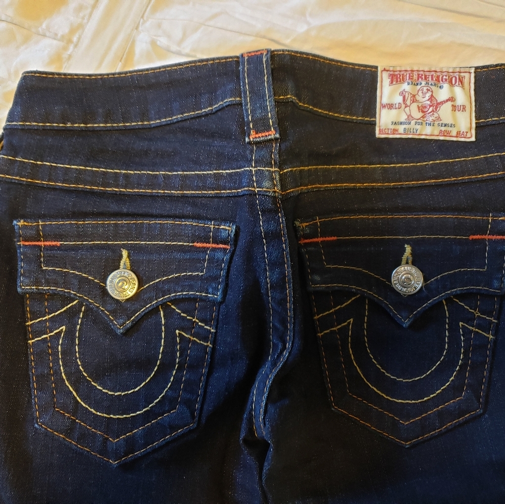 True Religion Billy jeans, size 24 - Picture 2 of 4